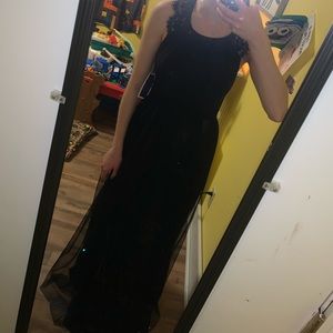 black prom dress new with tags